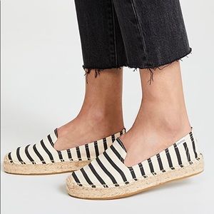 Soludos Classic Stripe Smoking Slipper NWT